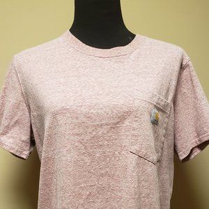 Carhartt Women's Original Fit Pocket Tee Size Large 12/14